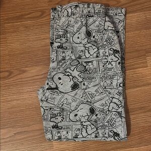 Snoopy Comic Print Lounge Pants
